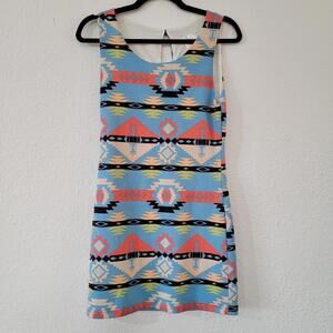 Jella Couture Patterned Dress With